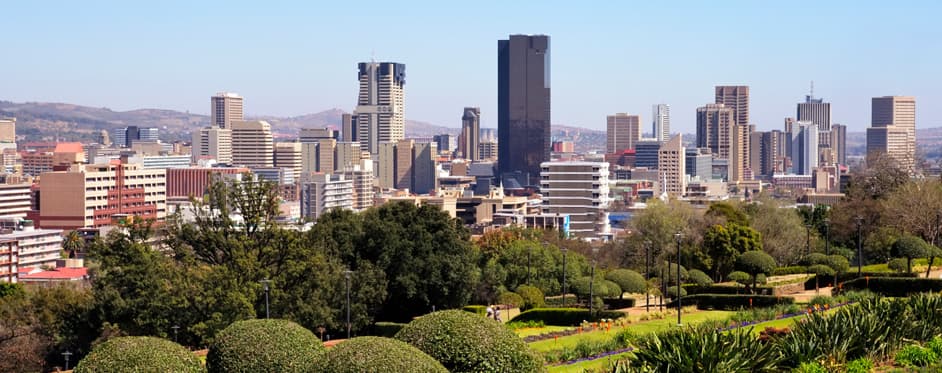Pretoria skyline, South Africa